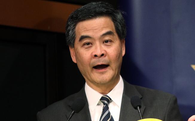 Chief Executive Leung Chun-ying. Photo: Sam Tsang