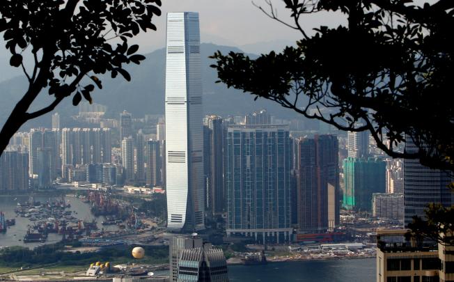 The ICC is the tallest building in Hong Kong. Photo: Sam Tsang