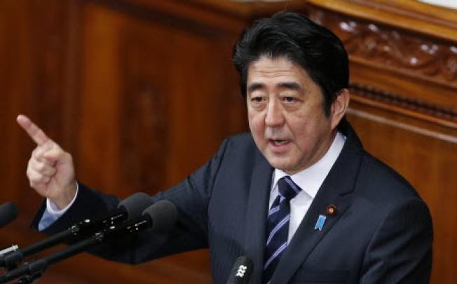 Japanese Prime Minister Shinzo Abe. Photo: AP