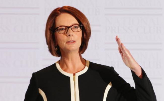 Australian Prime Minister Julia Gillard. Photo: Reuters