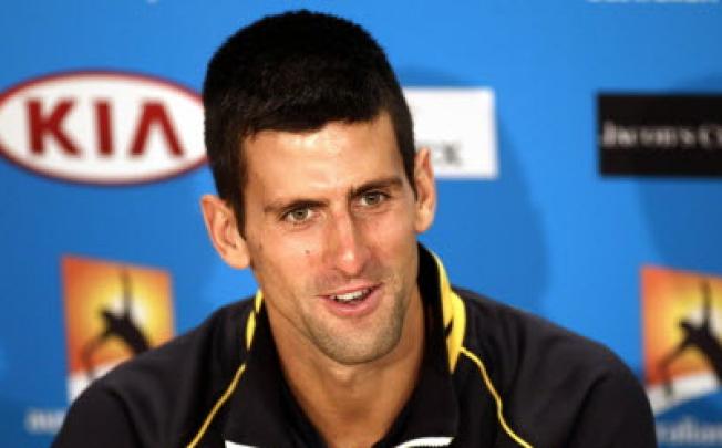  Novak Djokovic of Serbia. Photo: EPA