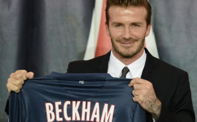 David Beckham. Photo: AFP