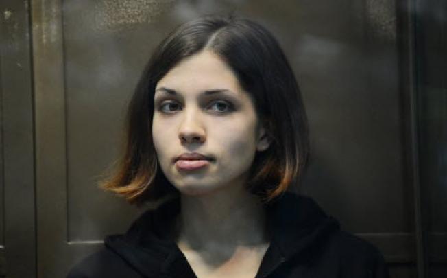 Nadezhda Tolokonnikova. Photo: AFP