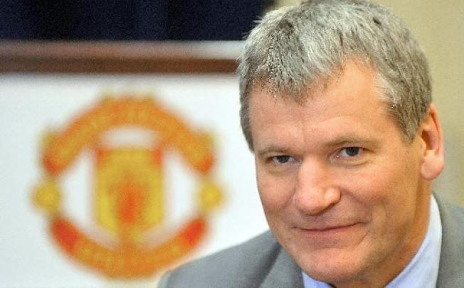 Manchester United chief executive David Gill. Photo: AFP 