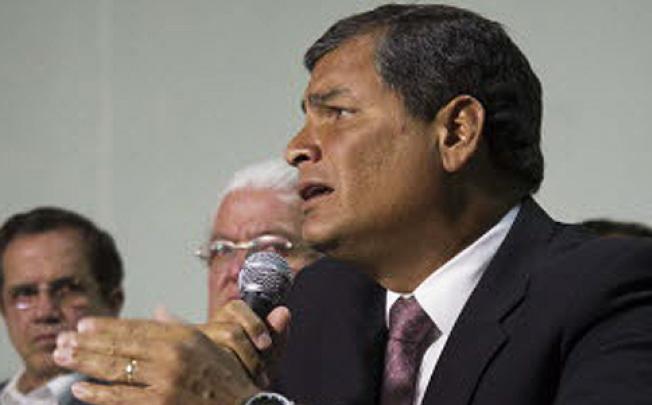 President Rafael Correa. Photo: Reuters