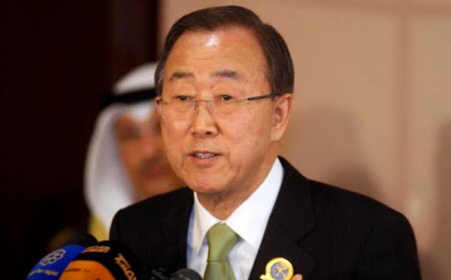 UN Secretary General Ban Ki-moon. Photo: AFP