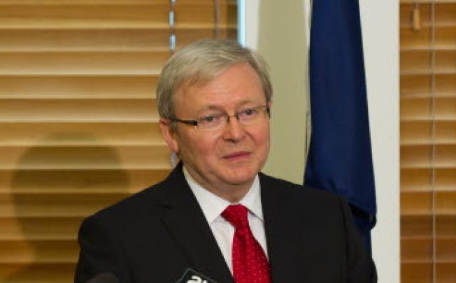 Kevin Rudd. Photo: Xinhua