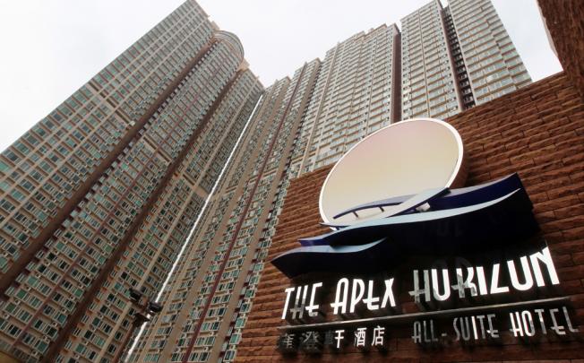 The Apex Horizon hotel in Kwai Chung. Photo: SCMP