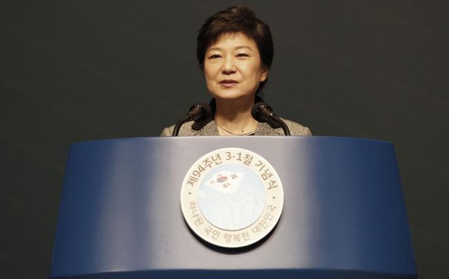 South Korean President Park Geun-hye. Photo: AFP