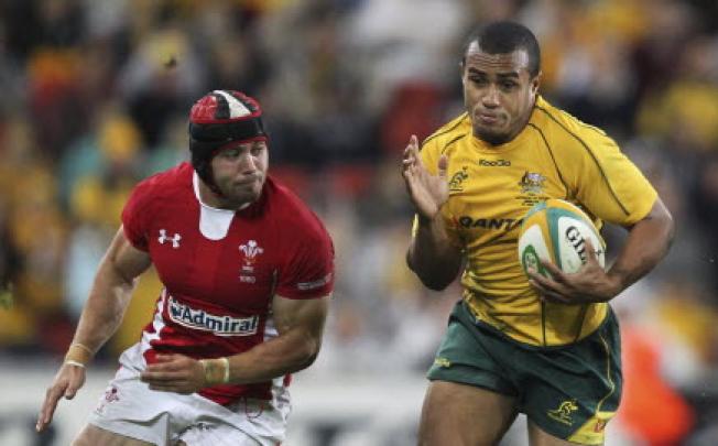 Former Wallaby captain Will Genia (right). Photo: Reuters