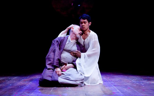 Graham Turner (left) and Chris Lew Kum Hoi in ''The Orphan of Zhao''. Photo: The Royal Shakespeare Company