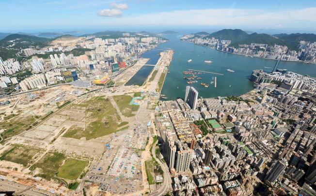 The site of the old Kai Tak airport, part of which will be redeveloped into a residential area for permanent Hong Kong residents. Photo: ISD