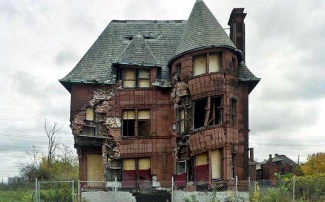 An abandoned house in Detroit. Photo: SCMP/ Nandu