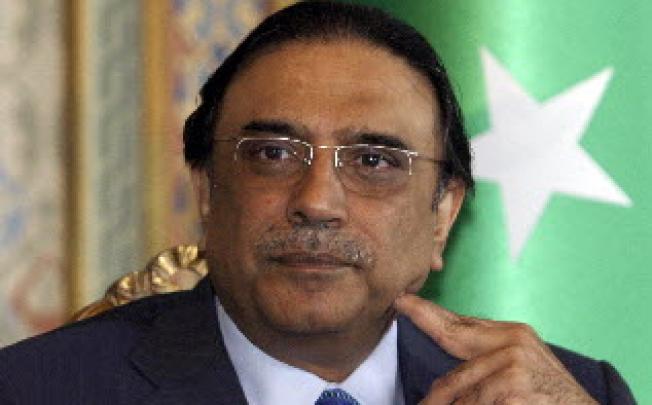 Pakistani President Asif Ali Zardari. Photo: AFP