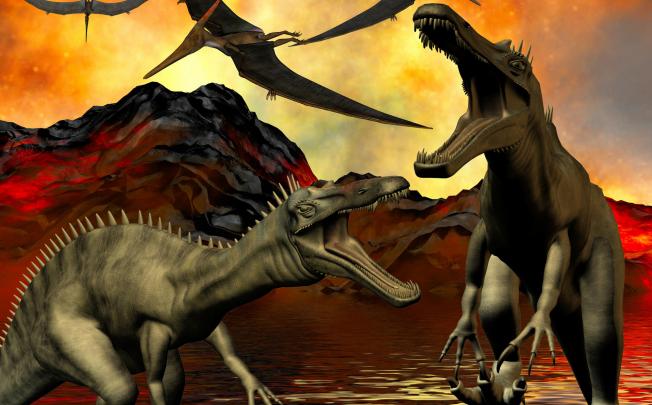 A massive volcanic event that tore apart a mega-continent more than 200 million years ago set the stage for dinosaurs to take over.