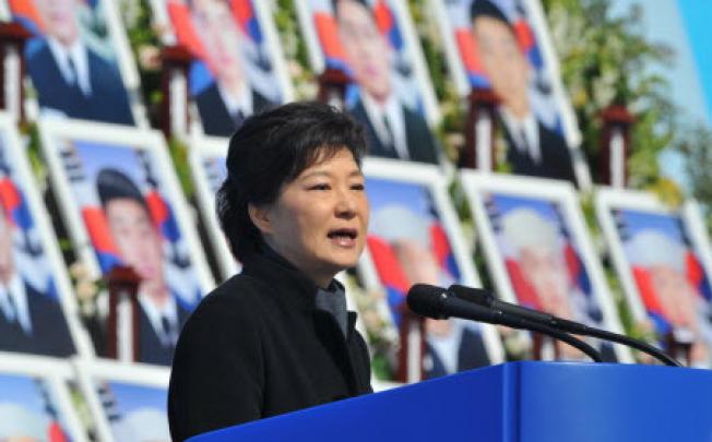 South Korean President Park Geun-Hye. Photo: AFP