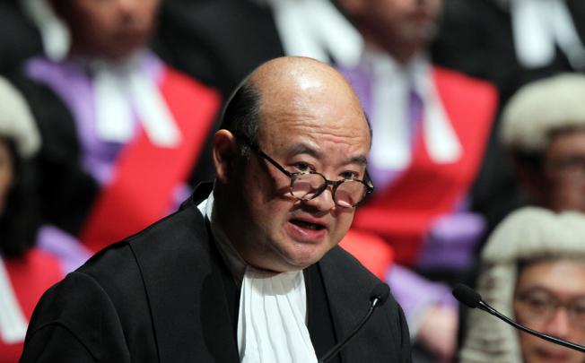 Chief Justice Geoffrey Ma Tao-li. Photo: Sam Tsang