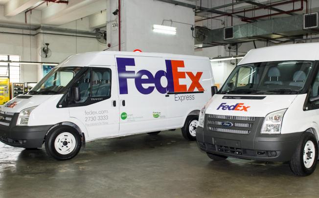FedEx Express boasts the biggest green fleet among courier firms.