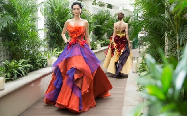 Gowns inspired by corals