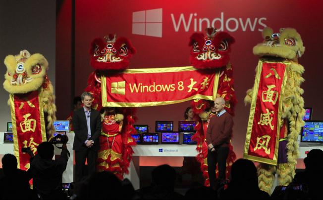 Tipsters in China alleged that Microsoft made gifts to officials in return for software contracts. Photo: AP
