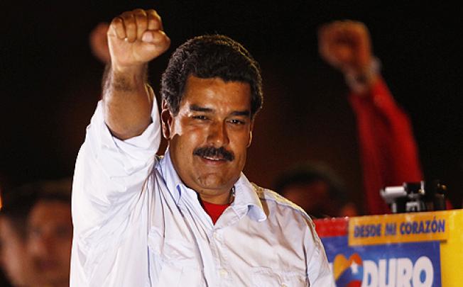 Venezuela's acting President and presidential candidate Nicolas Maduro. Photo: Reuters