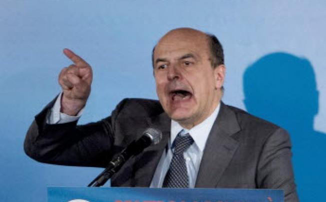 Pier Luigi Bersani. Photo: EPA