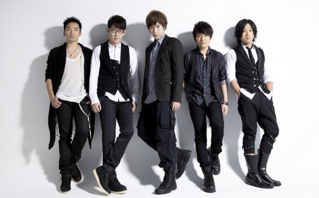 Mayday are, from left, Stone, Guan You, Ashin, Monster and Masa.