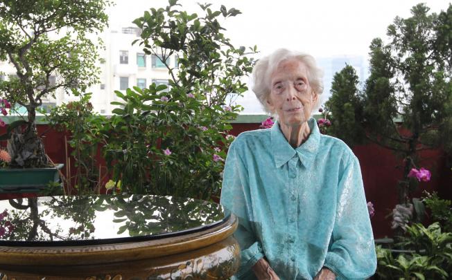 Elsie Tu puts her longevity down to exercise. Photo: May Tse