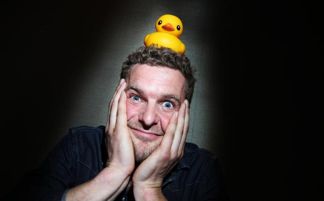 Rubber Duck creator Florentijn Hofman. Photo: May Tse