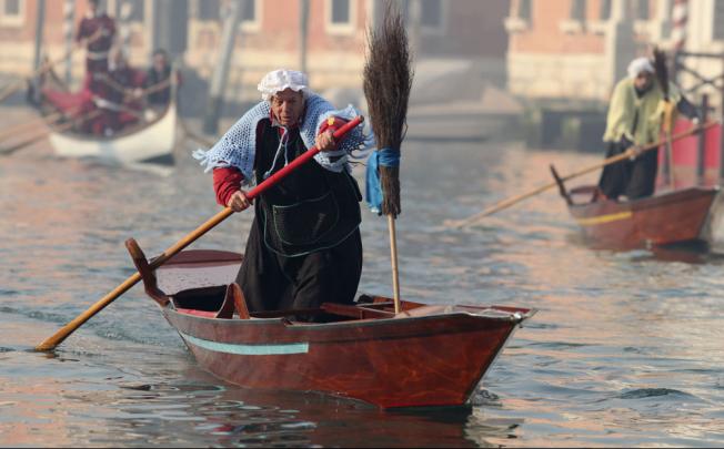 Venice, which receives 20 million tourists a year, has been transformed by tourism. Photo: Reuters