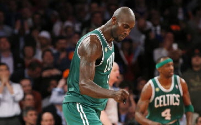 Boston Celtics center Kevin Garnett. Photo: Reuters