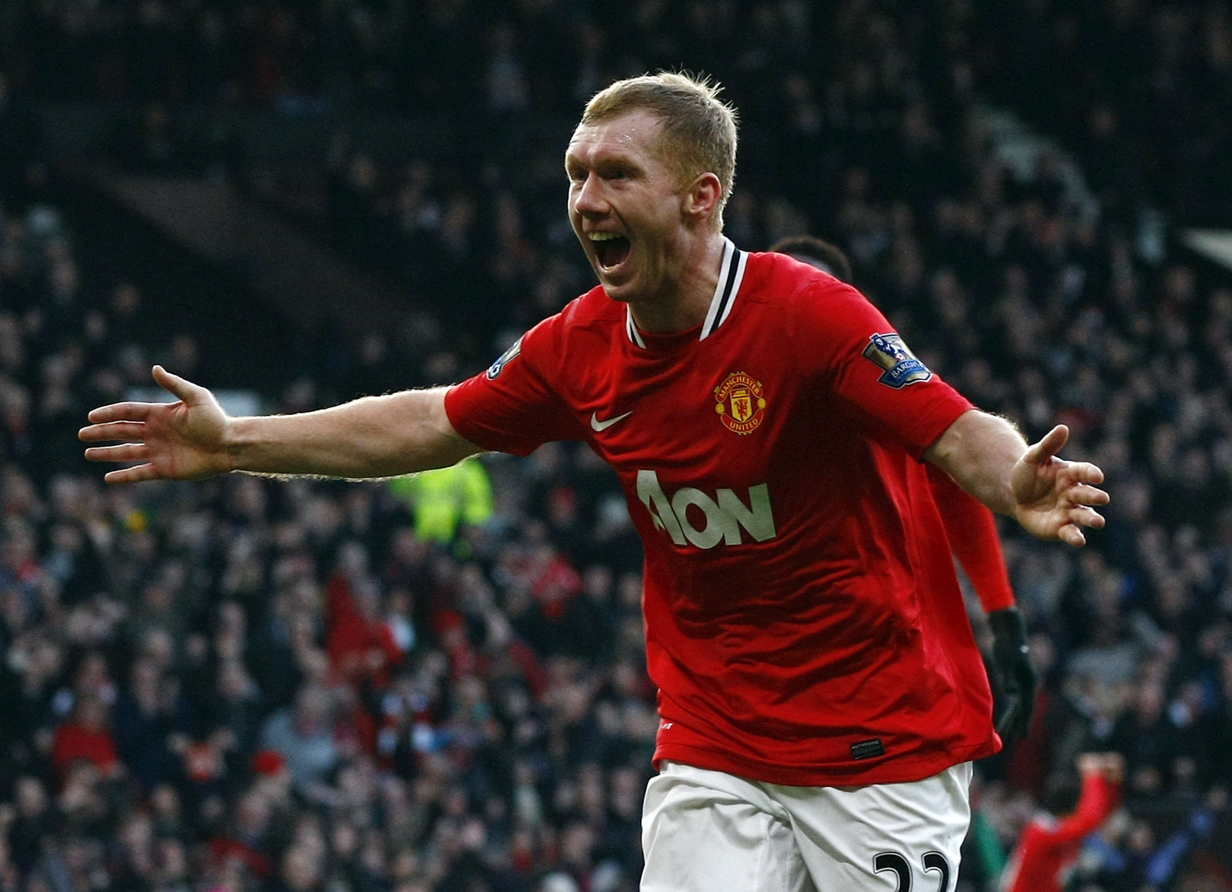 Paul Scholes' career at Manchester United has spanned 19 years and 716 appearances. Photo: Reuters