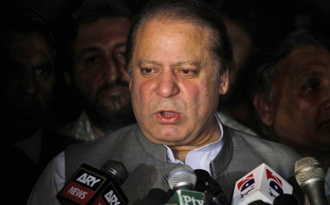 Former two-times Pakistani Prime Minister Nawaz Sharif is set to become Pakistan's prime minister for the third time after 14 years. Photo: EPA