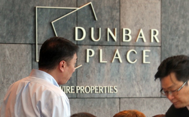 Only two flats in Swire Properties' Dunbar Place sold at the weekend.