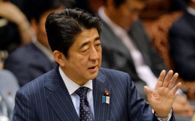 Jpanaese Prime Minister Shinzo Abe. Photo: AFP
