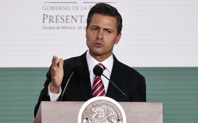Mexican President Enrique Peña Nieto. Photo: Xinhua