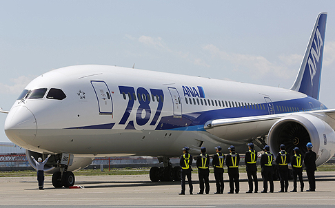 Boeing’s flagship 787 were grounded worldwide after incidents in January. Photo: Reuters