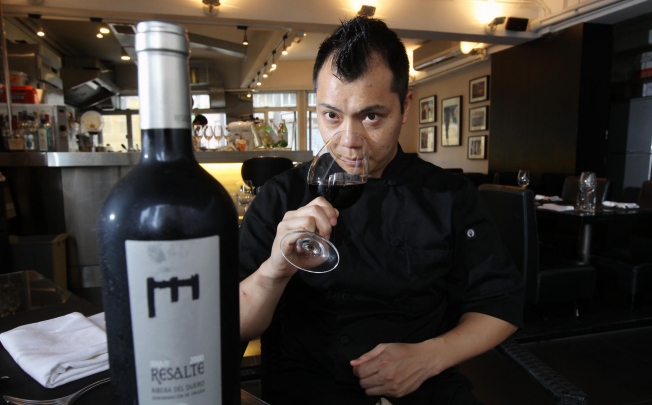 Que Vinh Dang, chef and owner of soho restaurant TBLS, which is an abbreviation for tablespoon. Photo: Edward Wong