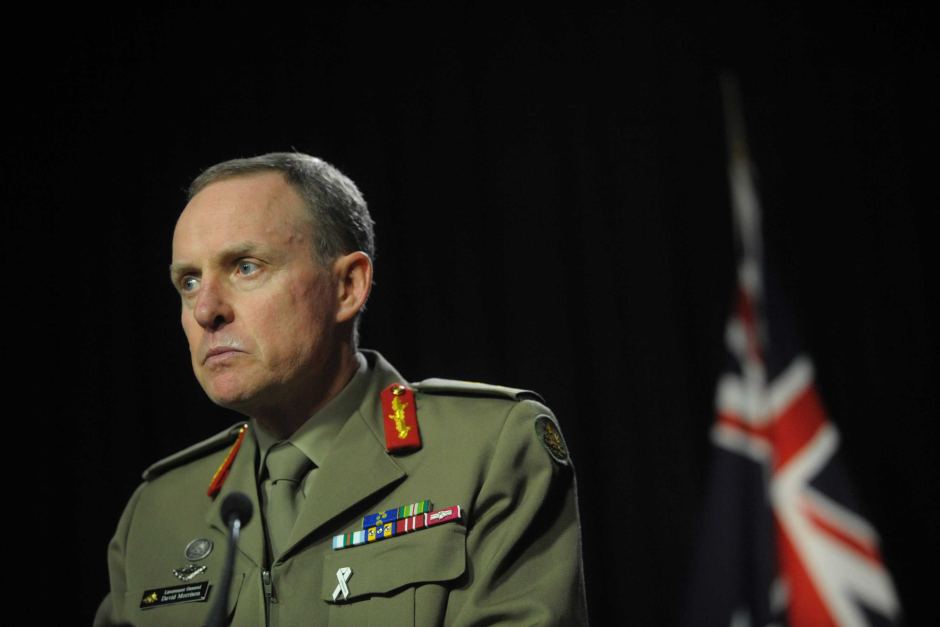 Lieutenant-General David Morrison. Photo: AFP