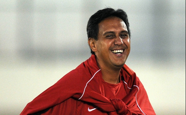  Tahiti's national team coach Eddy Etaeta. Photo: AFP