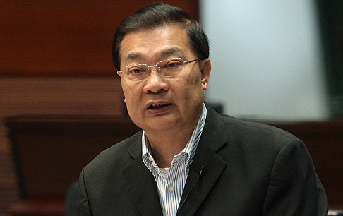 Lawmaker and DAB chairman Tam Yiu-chung. Photo: David Wong