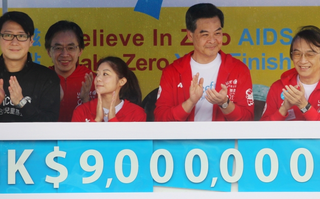 A UNICEF project raised HK$9 million in Hong Kong for Aids testing in poor countries. Photo: Nora Tam