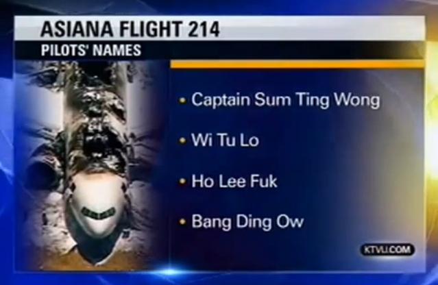 KTVU mistakenly confirmed and aired false names for the pilots behind the fatal plane crash in San Francisco.