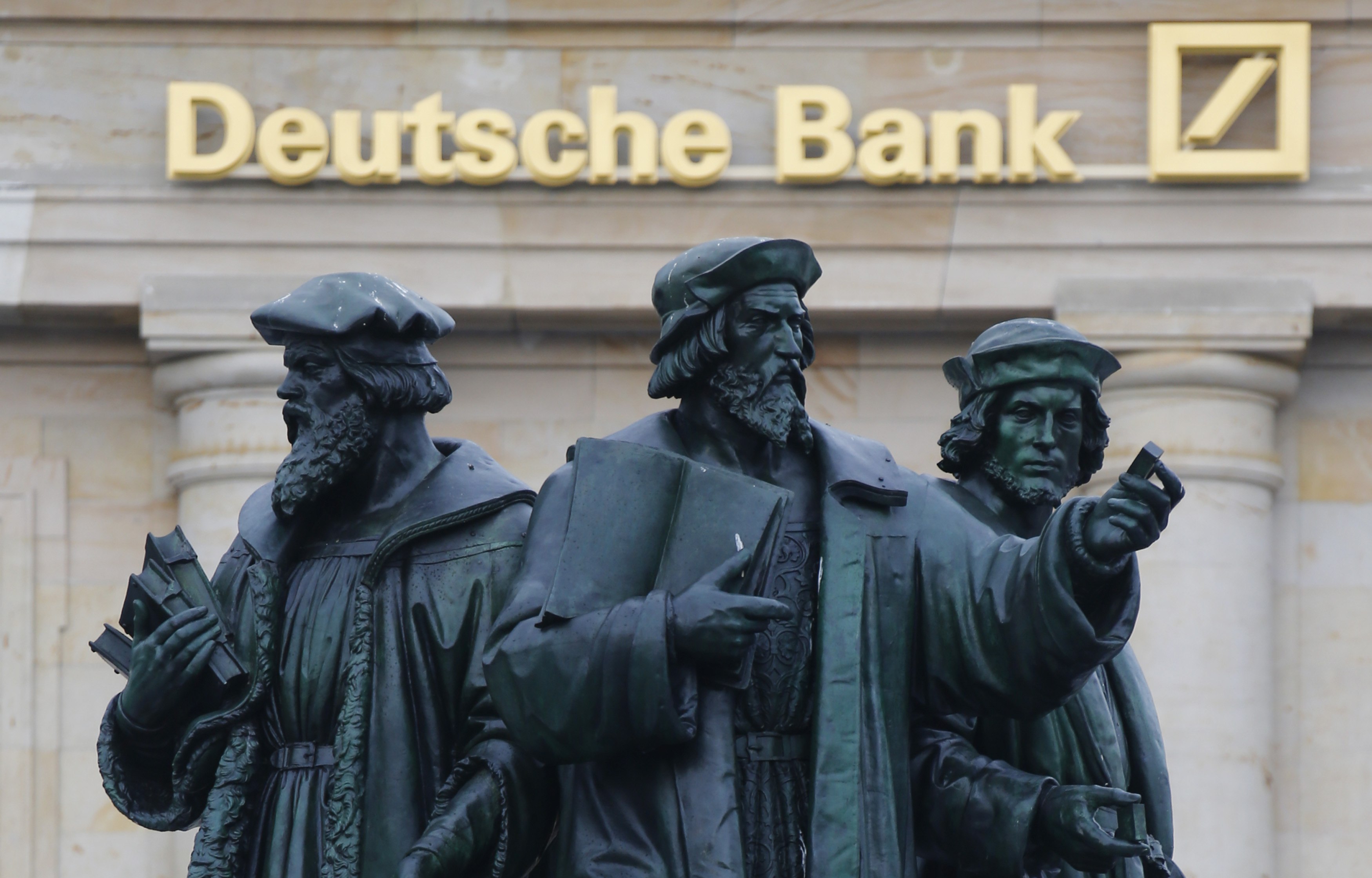 Deutsche Bank, Germany’s flagship lender, reported quarterly earnings that fell short of market expectations. Photo: Reuters