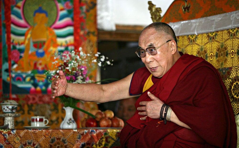 Tibetan spiritual leader the Dalai Lama. Photo: AP