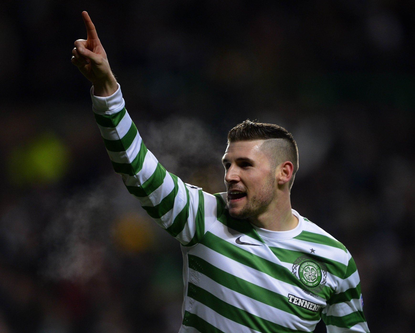 Celtic's Gary Hooper. Photo: Reuters 