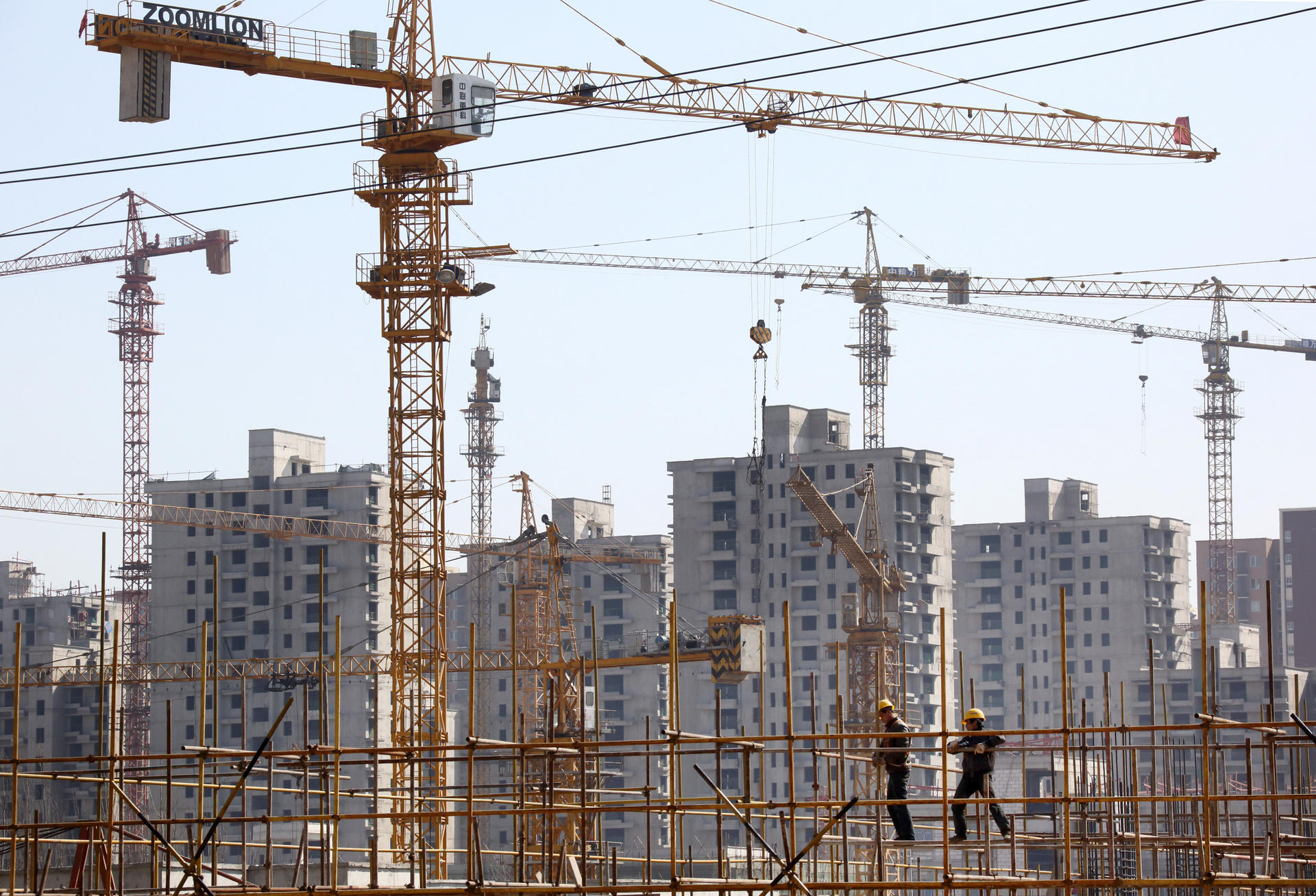 China Overseas Land says it added about 4.62 million square metres of gross floor area to its land bank in the first half. Photo: Bloomberg