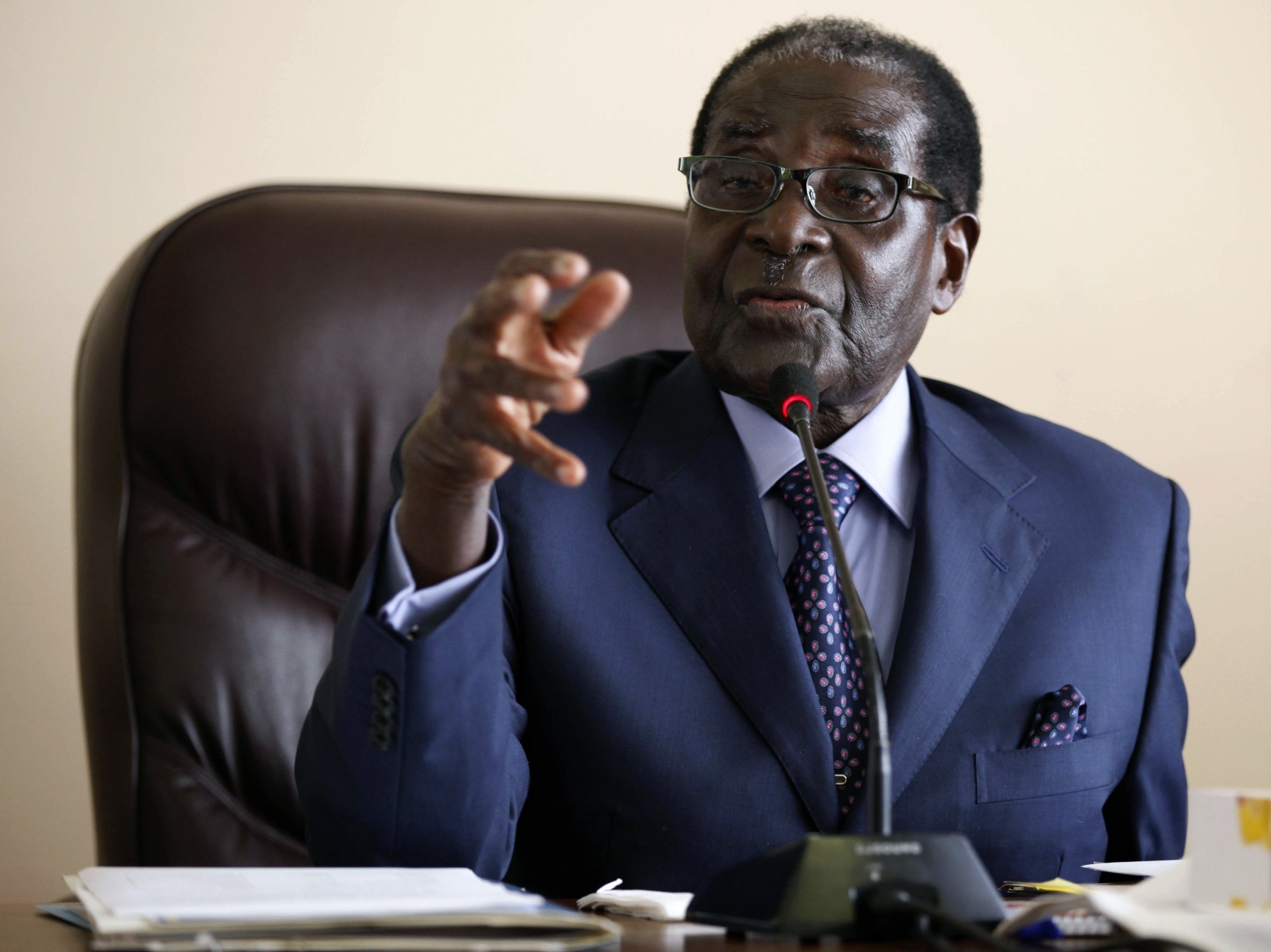 Zimbabwean President Robert Mugabe. Photo: Reuters