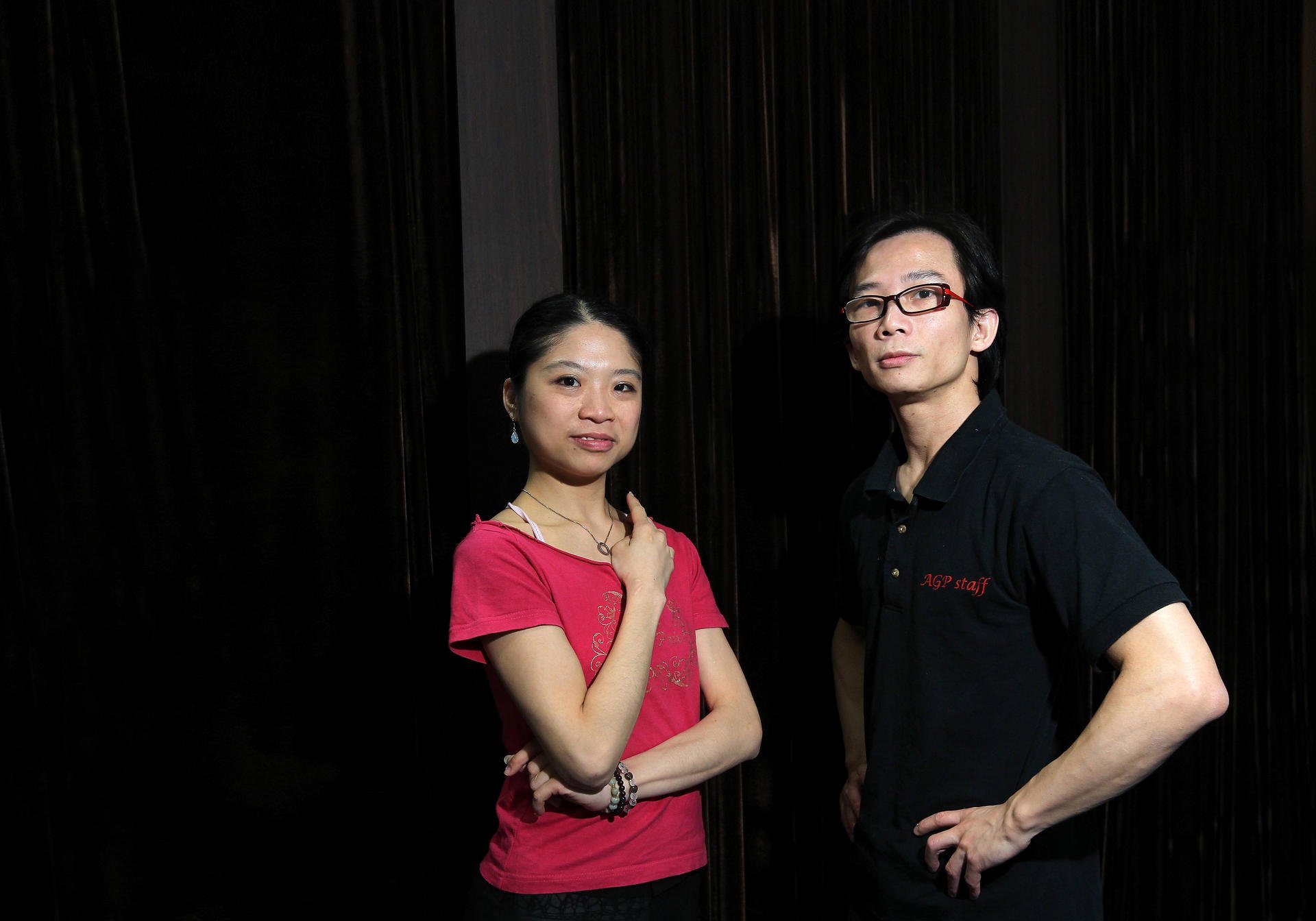 Former dancers Irene Lo (left) and So Hon-wah organised the Grand Prix. Photos: Edmond So
