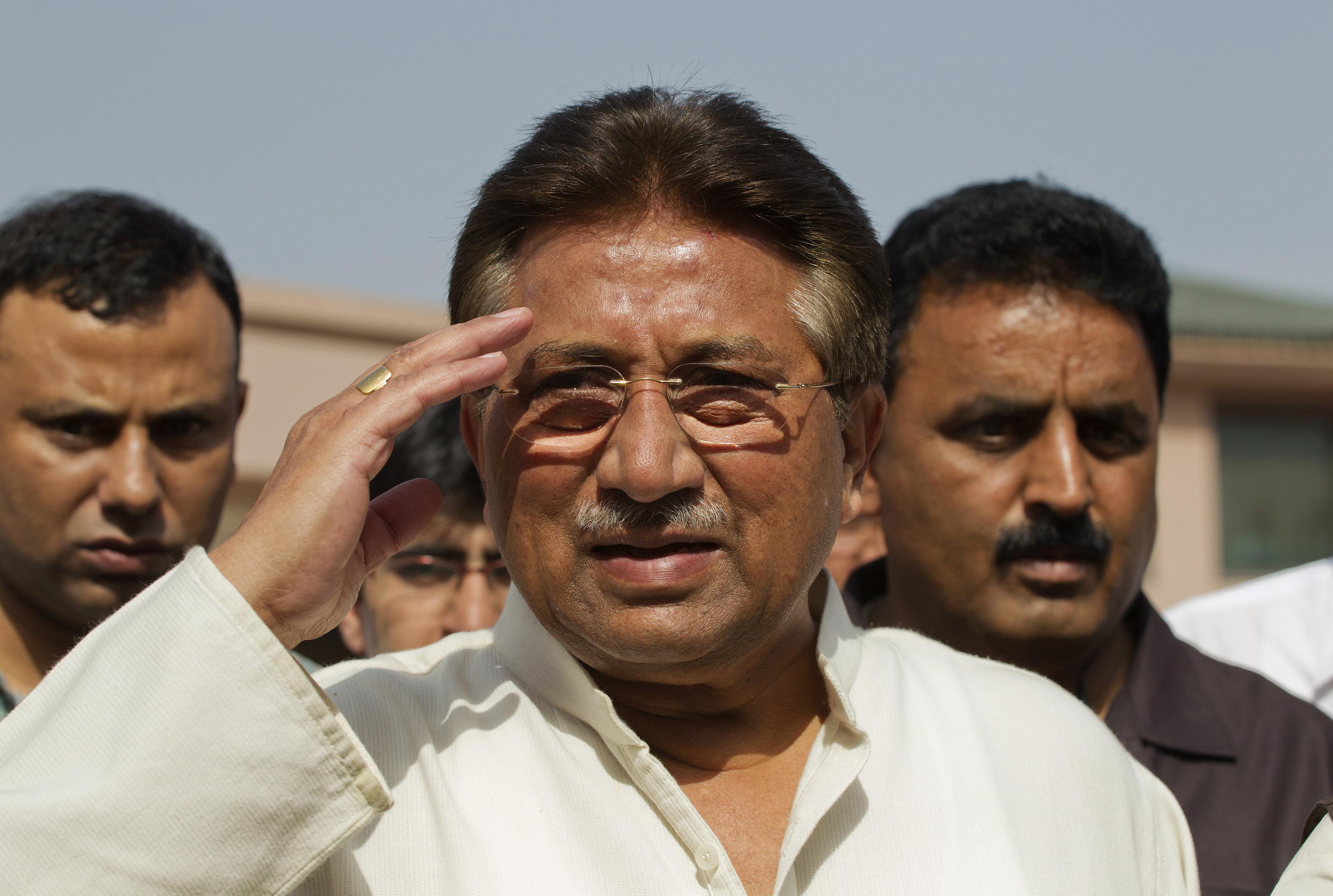 Pakistan's former President Musharraf. Photo: Reuters